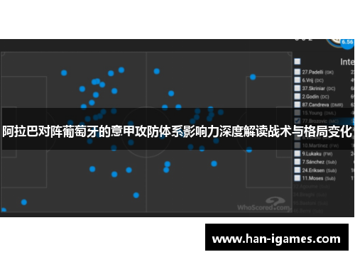 阿拉巴对阵葡萄牙的意甲攻防体系影响力深度解读战术与格局变化